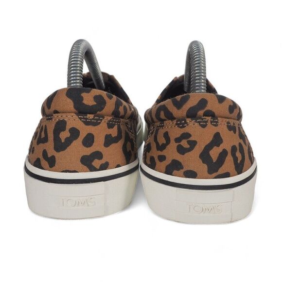 Toms Alpargata Fenix Slip-on Sneakers "Toffee Leopard Print" Women's 9 - Picture 5 of 11